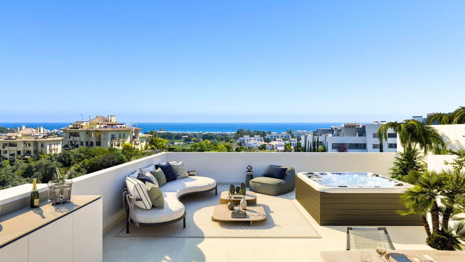 2 Bed Middle Floor Apartment in Estepona in Estepona — Appartement